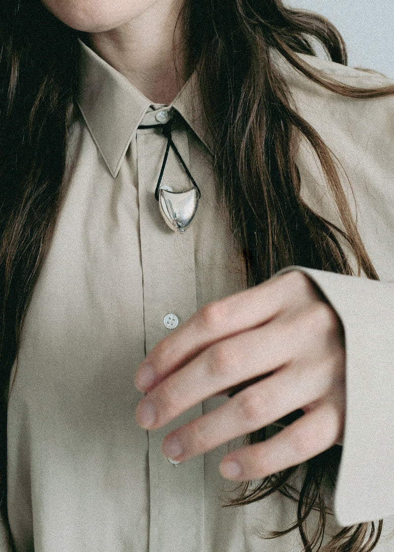 Medium Collaboration With Time Container Cord Pendant