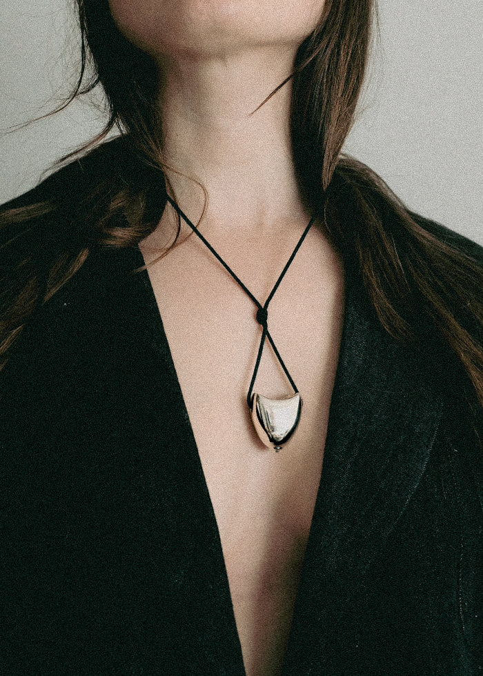 Medium Collaboration With Time Container Cord Pendant