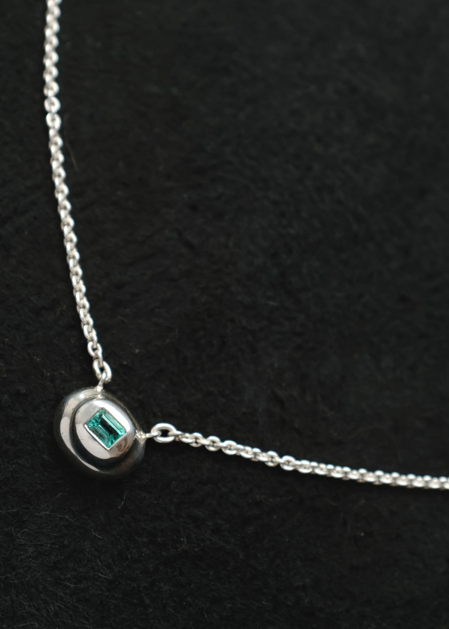 Canto Pendant in Emerald